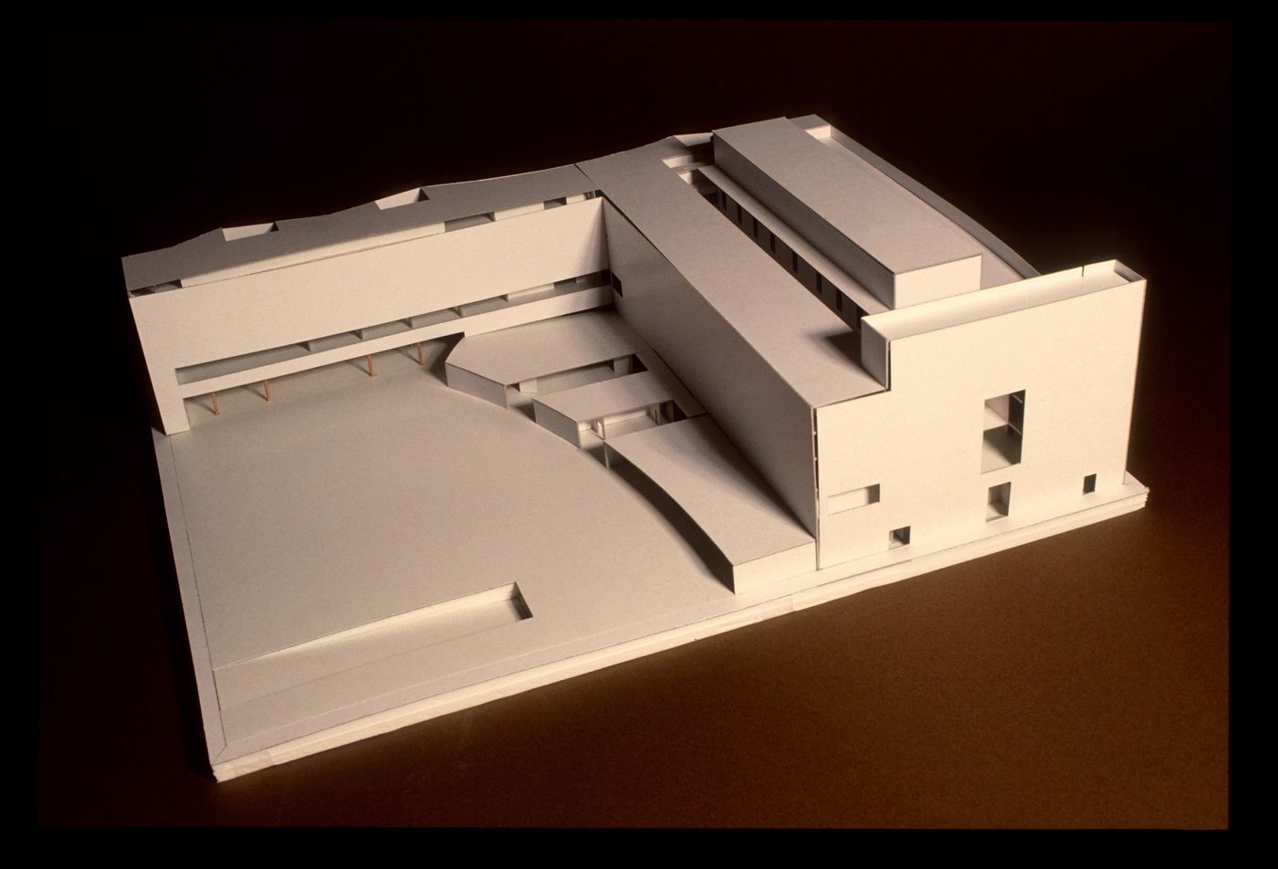 View of model for Edifício da Reitoria e Biblioteca Jurídica - Proj. I, Valencia, Spain