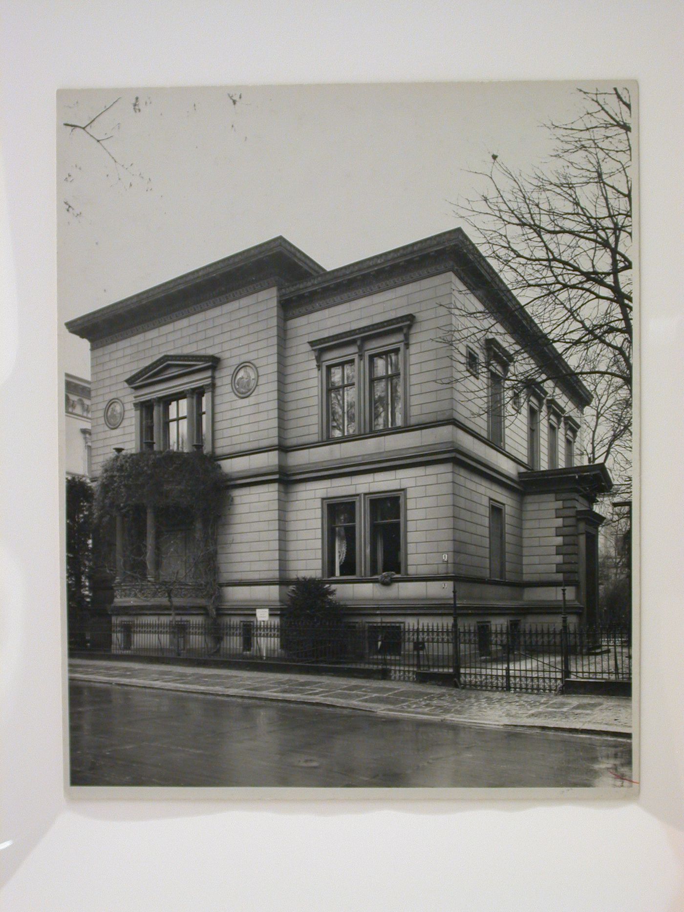 View of a house (now demolished), 1 Stülerstraße, Berlin, Germany