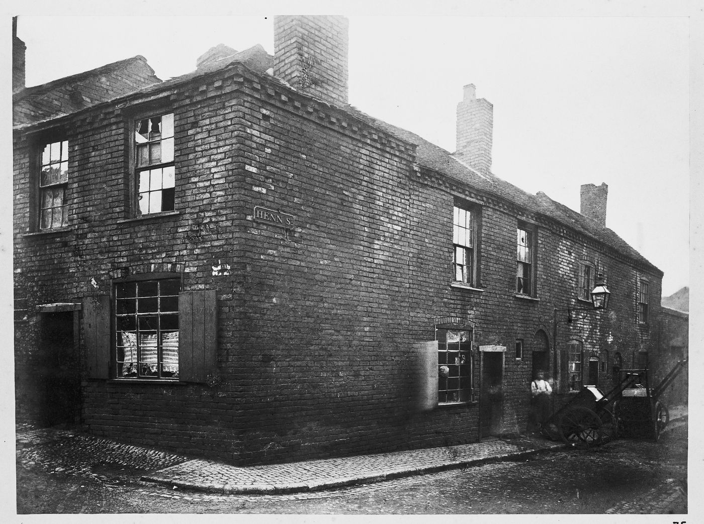 View of Henn Street, Birmingham, England