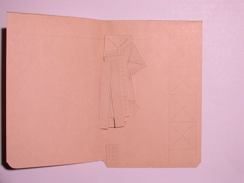 Various documents and drawings including furniture design and office renovation: File G 689