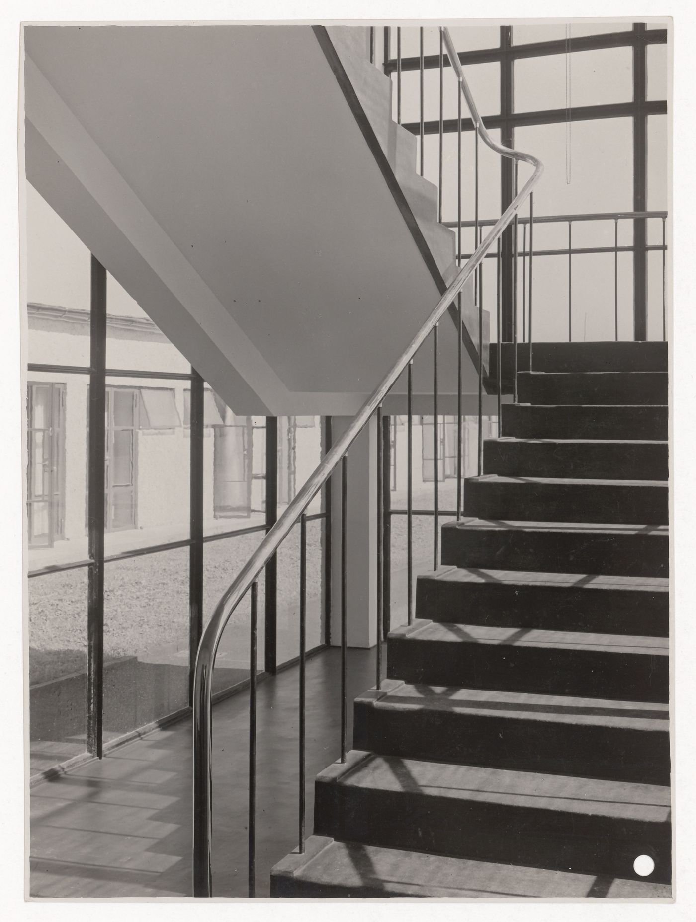 Architectural detail of unidentified modernist building, Germany ?