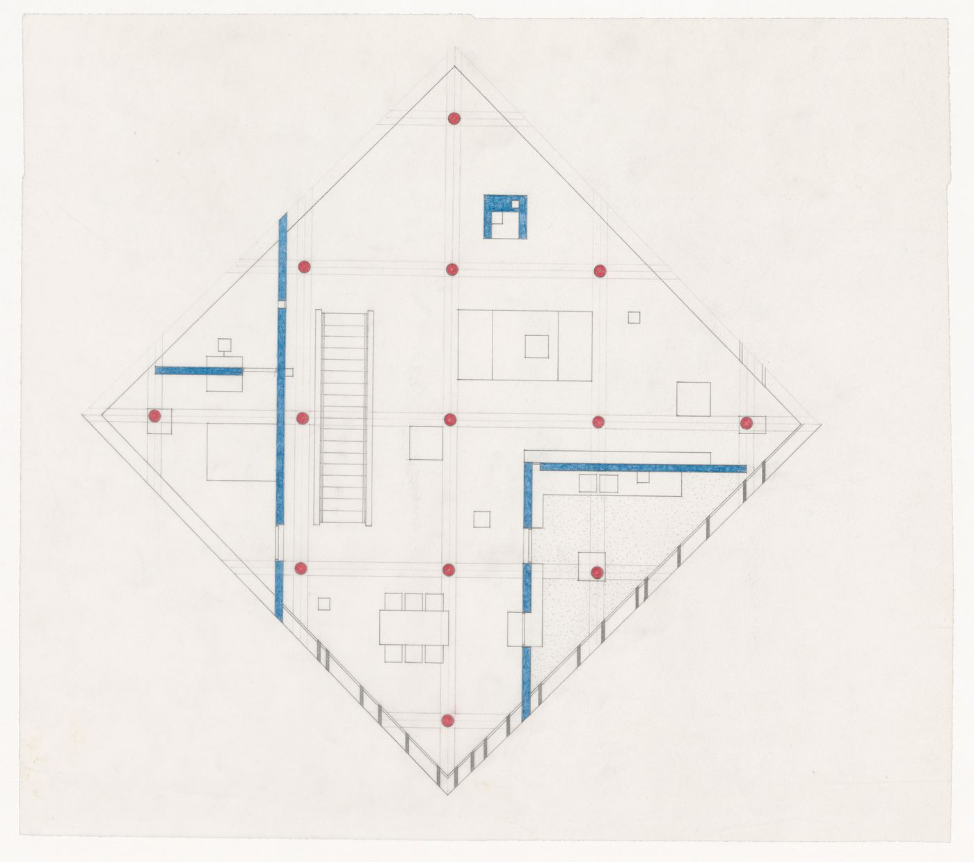 Plan for Diamond House A