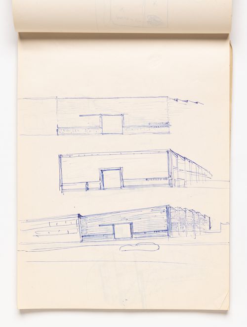 Sketchbook: Piscina Leça  - Armazem Lyra Magalhaes Matosinhos