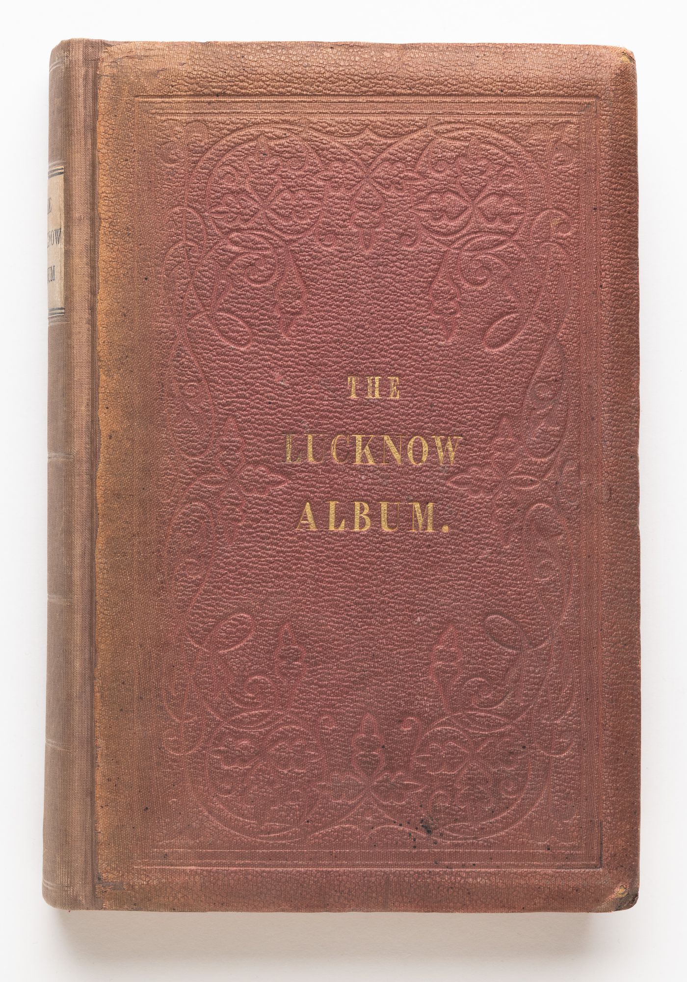 The Lucknow album: containing a series of fifty photographic views of Lucknow and its environs together with a large sized plan of the city, Lucknow. India