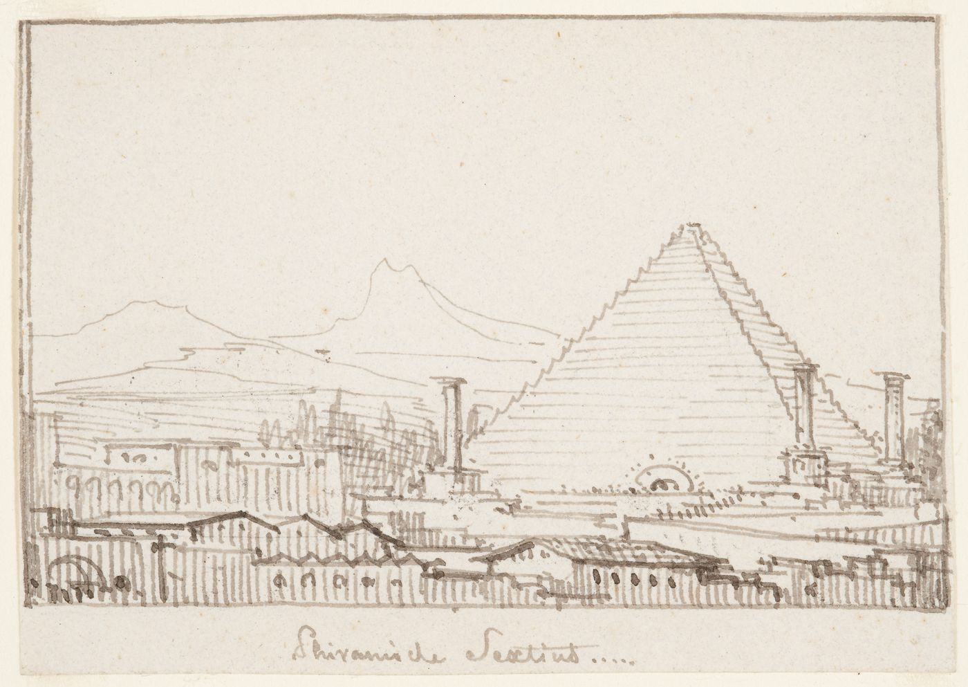 Imaginary view of Rome