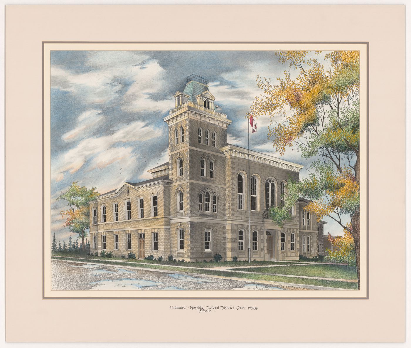 Haldimand Norfolk Judicial District Court House, Simcoe, from Court Houses in Ontario