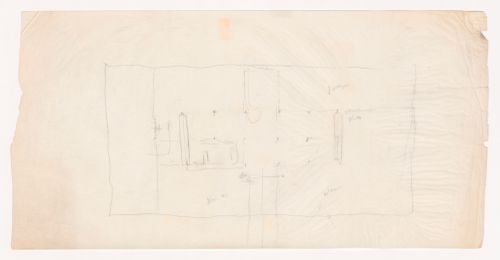 Sketch plan: Ahrenberg pavilion, Stockholm