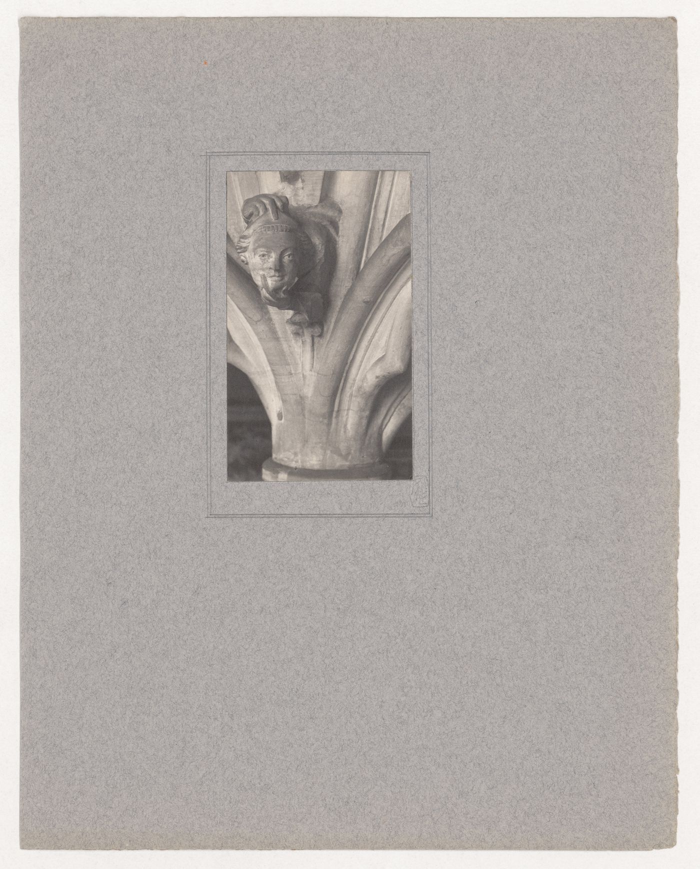 Plate from portfolio ''York Minster Chapter House''