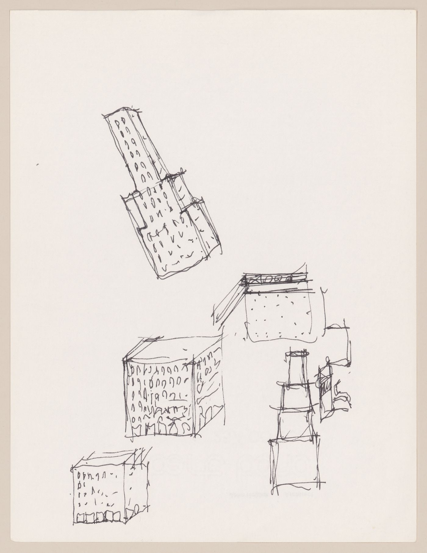 Sketches for Cooper Union Foundation Building Renovation