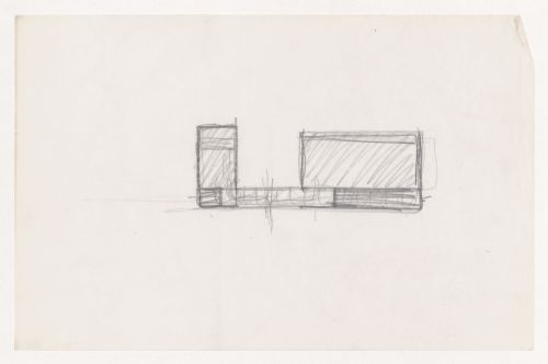 Sketch plan for the Gymnasium and Natatorium