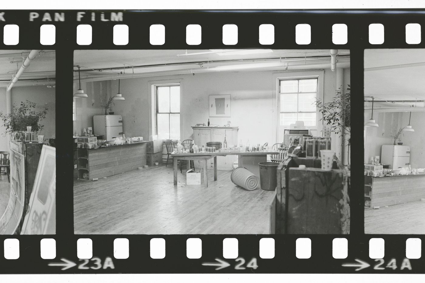 Interior of Wooster Street loft, New York City