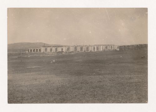 View of the First Block showing INKO-type housing, Magnitogorsk, Soviet Union (now in Russia)