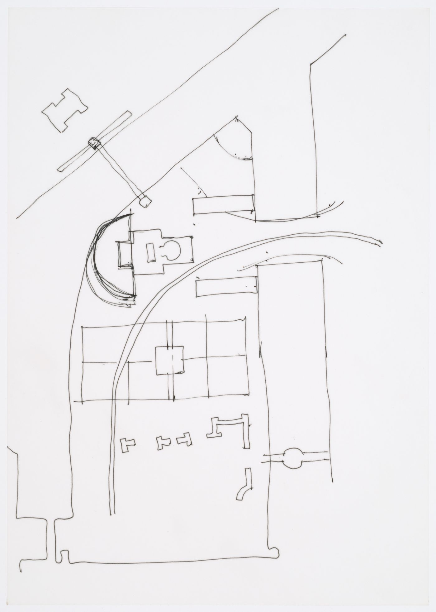 Lowry Centre, Salford, England: Site plan