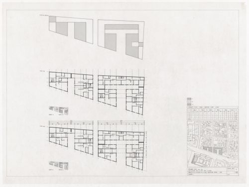 Plans for Habitações em Concepcion Arenal, Cadiz, Spain