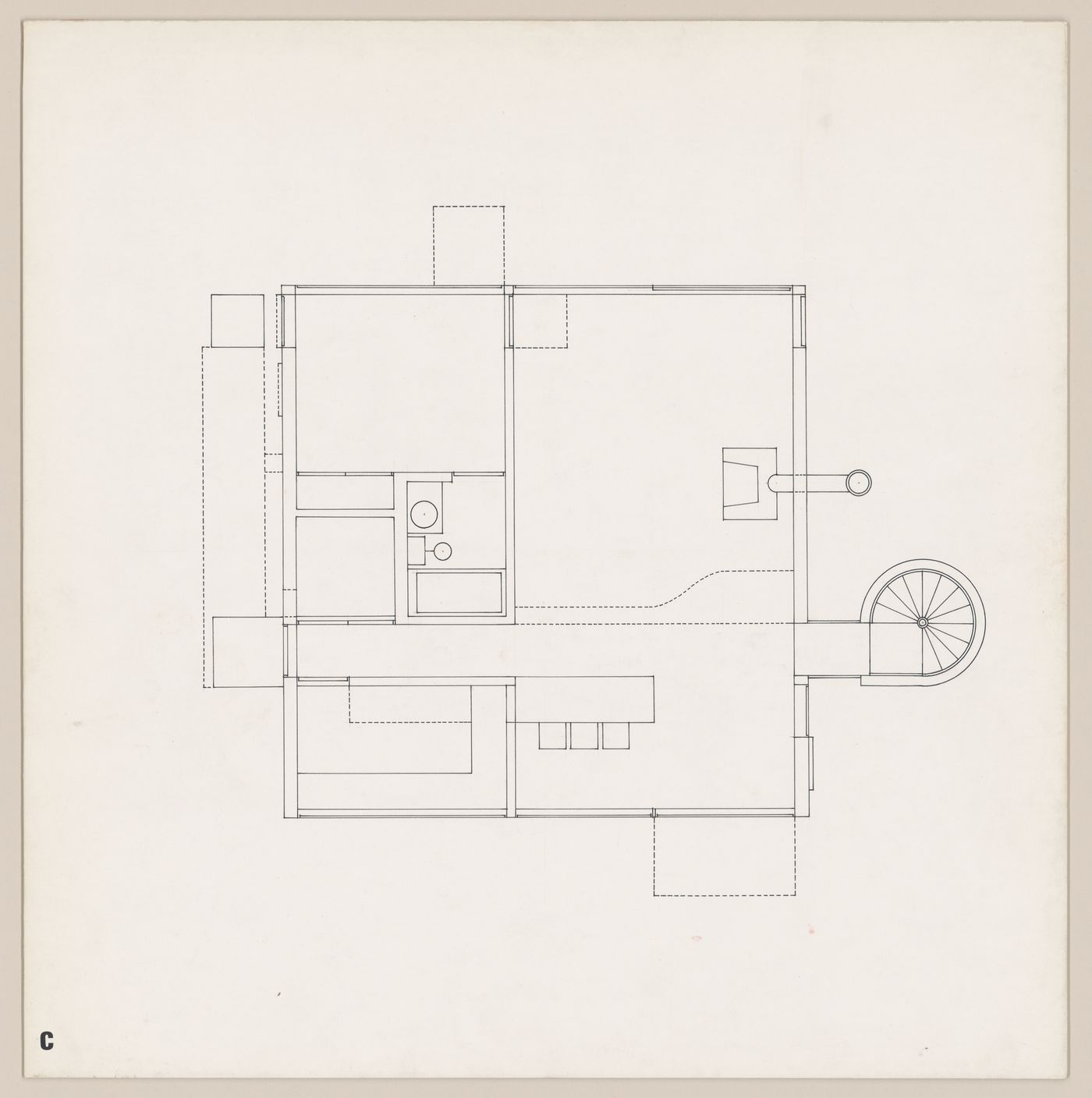 Plan for Red-Yellow House C