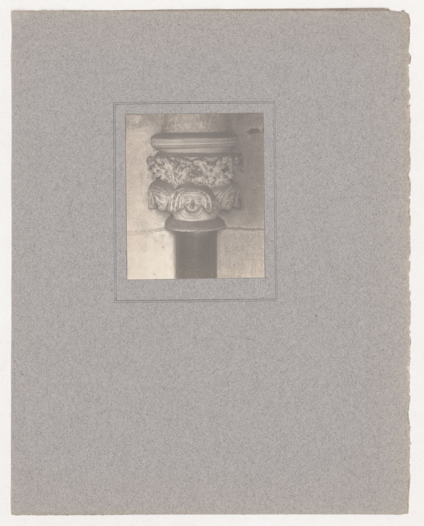 Plate from portfolio ''York Minster Chapter House''