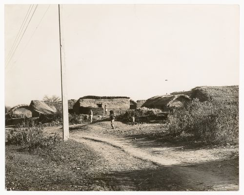 Photograph of Indian village likely near Chandigarh, India