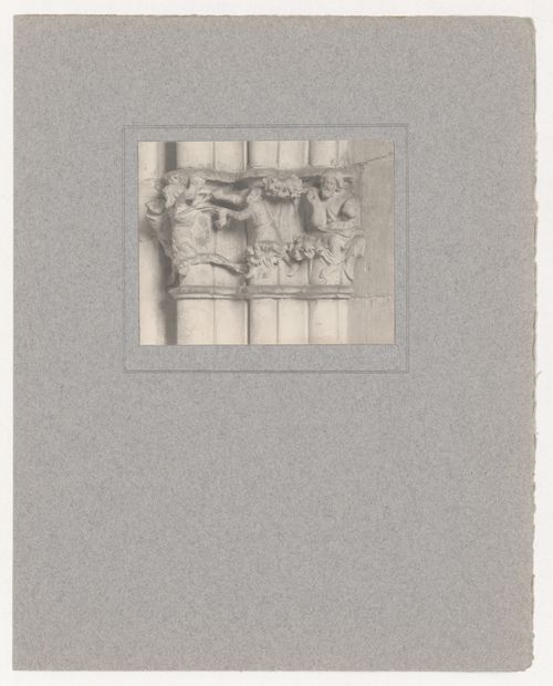 Plate from portfolio ''York Minster Chapter House''