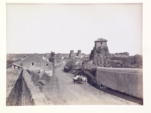 Porta S. Sebastiano and city wall, Roma, Italy