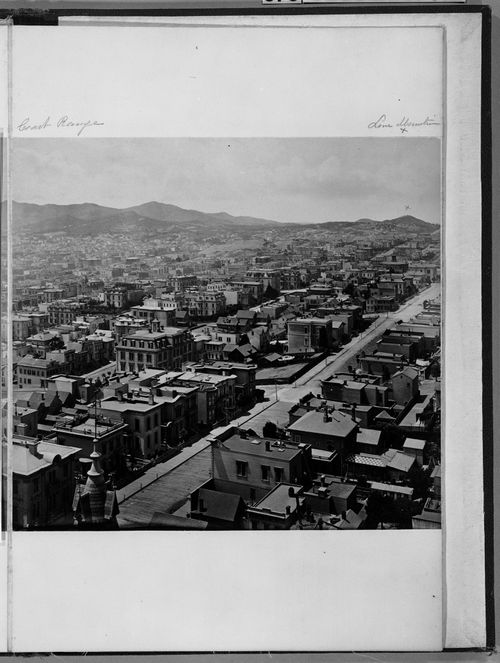 Plate from album ''Panorama of San Francisco from California Street Hill''