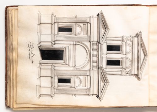 Design for an entrance portal of a residence