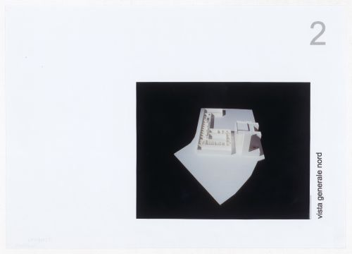 View of model for Igreja de Santa Maria do Rosário, Rome, Italy