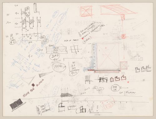 Sketches with notes for New Town for the New Orthodox