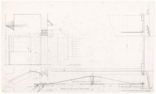 Sections, plans and details for Via Vigevano condominio e studio, Milan, Italy