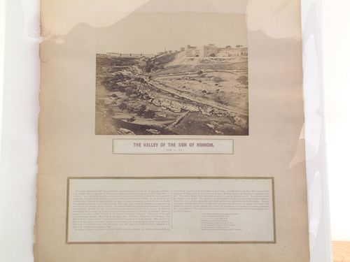 The Valley of the Sons of Hinnom