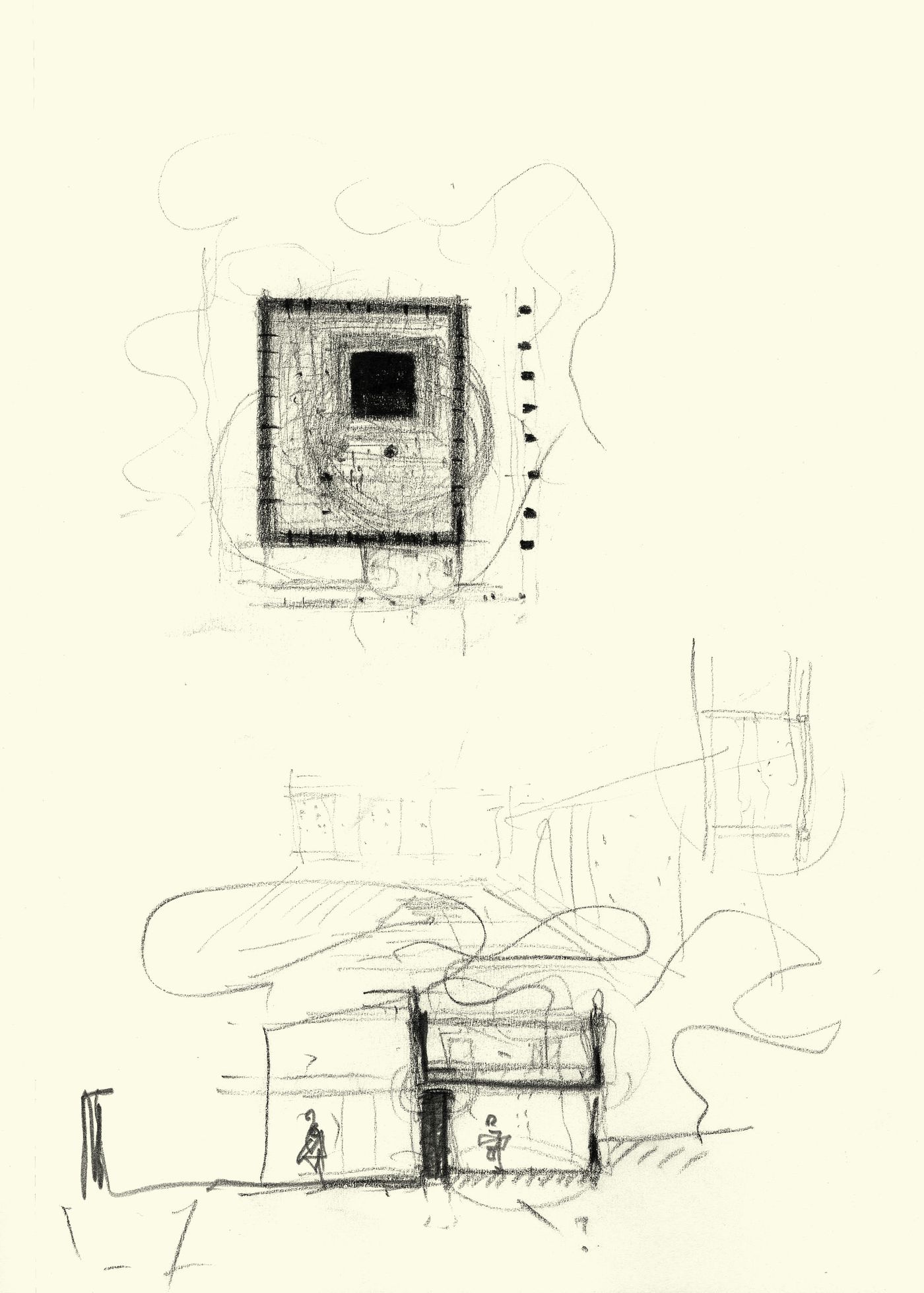 House in Chennai : sketch