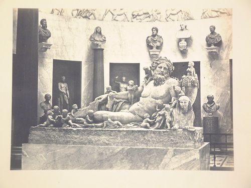 View of a statue of the Nile, Vatican Museum, Vatican City