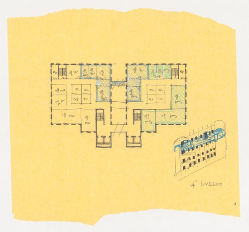Plan for Fabbrica attrezature ospedaliere a Sysran, Soviet Union (now Russia)