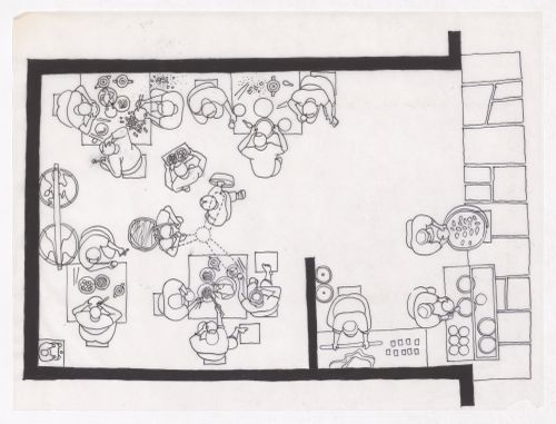 Illustration showing the traditional living patterns for the Sichuan housing project for "Housing a Billion: Urban Upgrading: Design Ideals for Rural China" publication