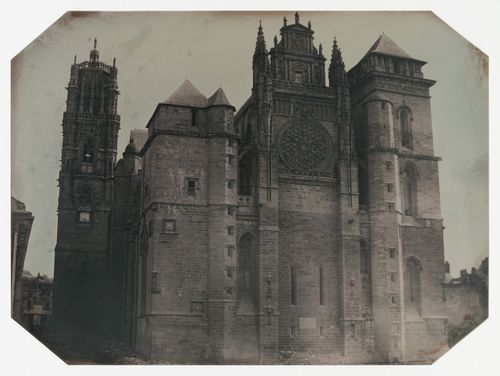 View of the Cathedral of Rodez, France