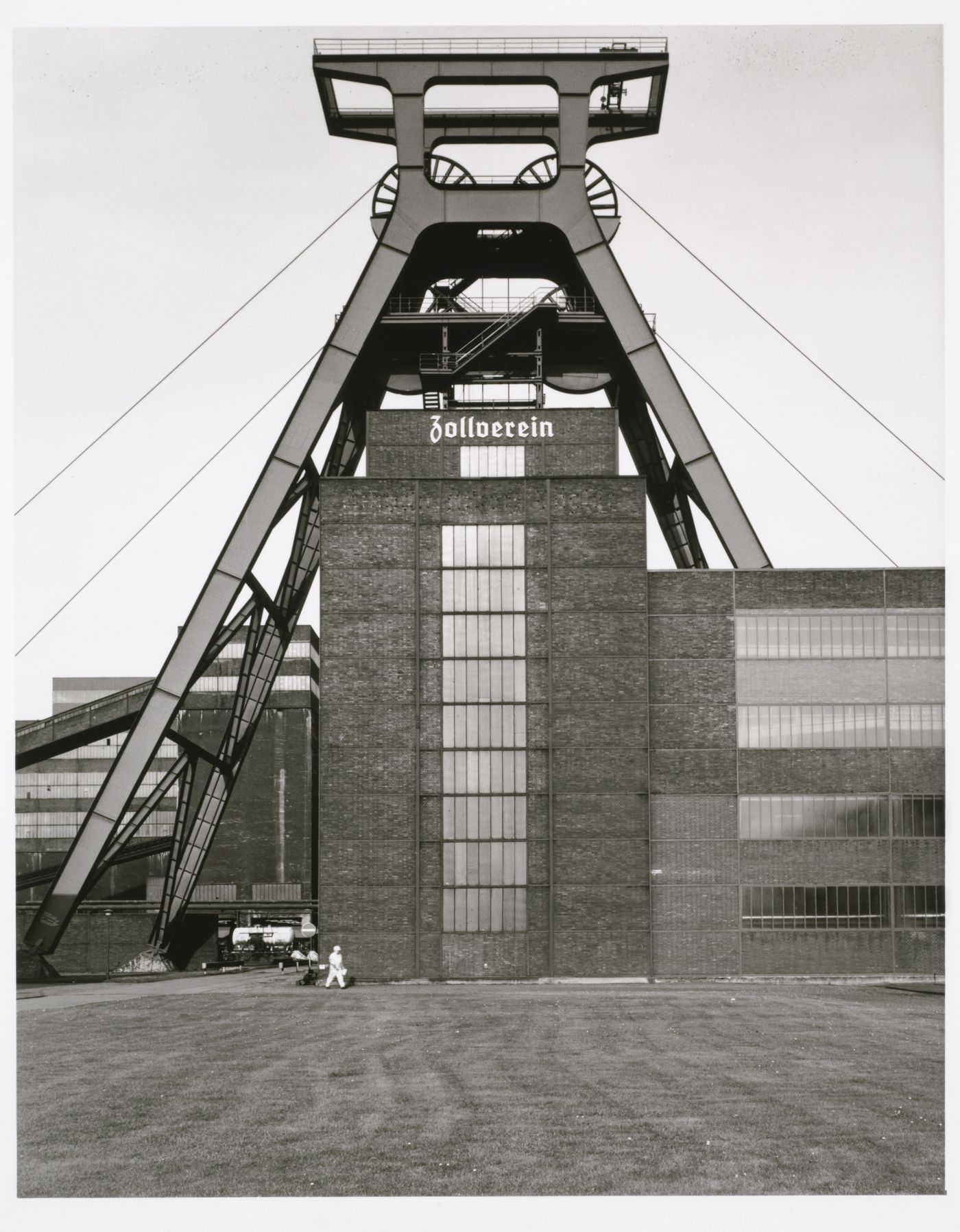 View of the minehead of Zeche Zollverein Pit No. 12 [Colliery Zollverein Pit No. 12], Stoppenberg and Katernberg, Essen, Germany