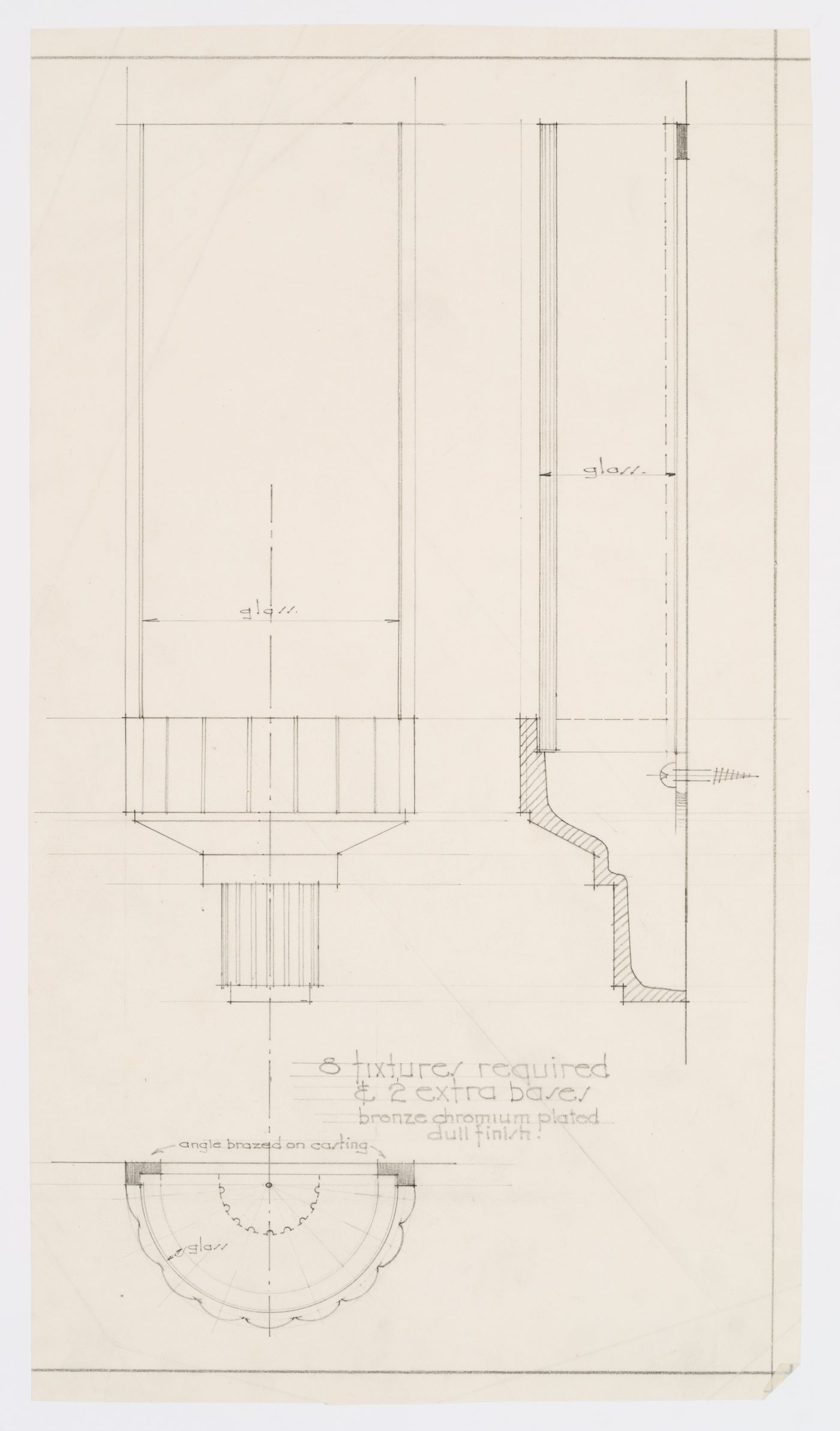 Détail de la ferronnerie,  Résidence Ernest Cormier, 1418 Avenue des Pins Ouest, Montréal, Canada (1929-1957)