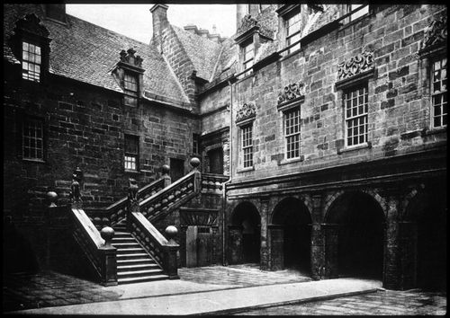 Plate from album ''University of Glasgow, Old and New''