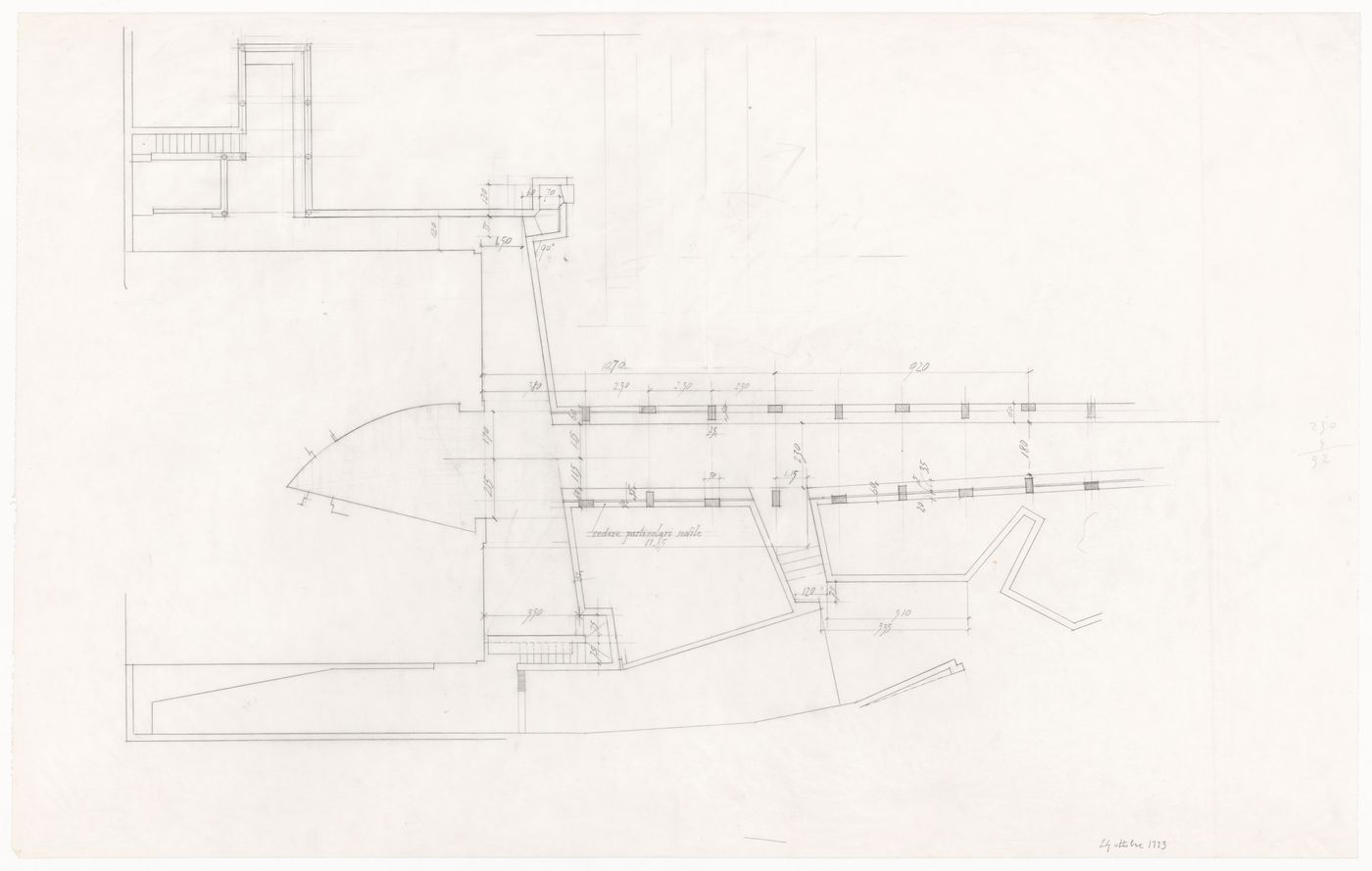 Plan for Casa Miggiano, Otranto, Italy