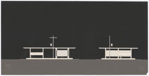 Collage of elevations for Monumento en Berlín, Berlin, Germany