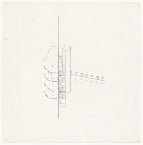 Axonometric for Wall House 1