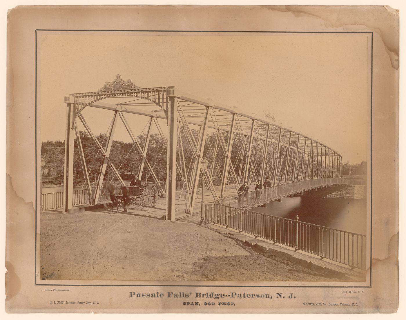 Passaic Falls' Bridge -- Paterson, New Jersey