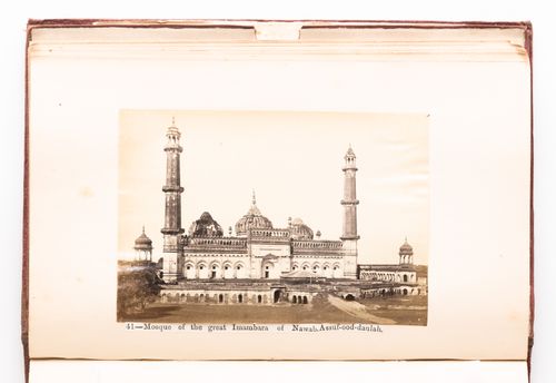 View of the mosque of the Great Imambara (also known as the Tomb of Asaf-ud-Daula), Lucknow, India