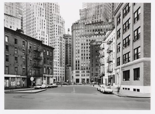 Die Architektur der Strasse, New York City, Dez 1977 - Sept 1978: Coenties Slip, Manhattan