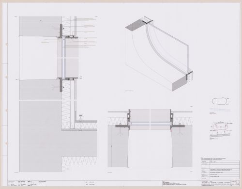 Details for exterior for C. Cultural e Audit. para a Fundação Iberê  Camargo [Iberê  Camargo Foundation Museum], Porto Alegre, Brazil