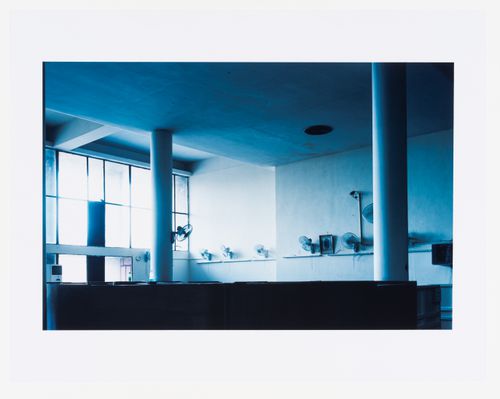 The reading room of the University Library, Punjab University campus, Sector 14, Chandigarh, India