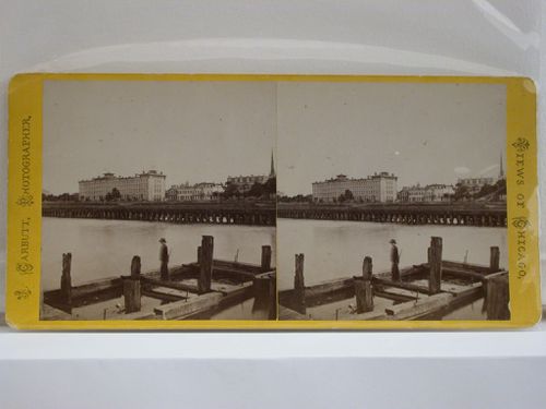 View of 46 Terrace Block from Breakwater, Chicago, Illinois