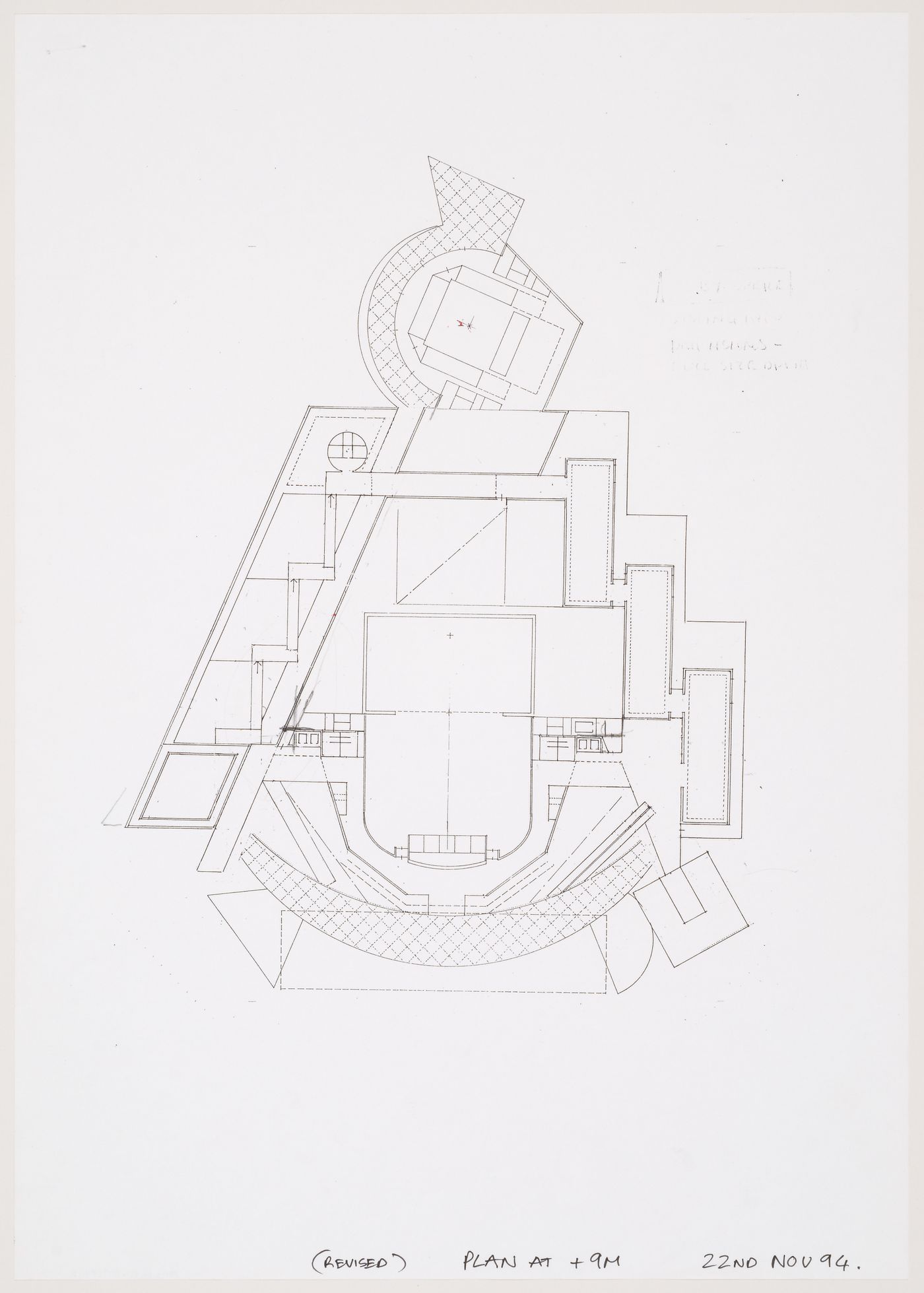 Lowry Centre, Salford, England: Plan