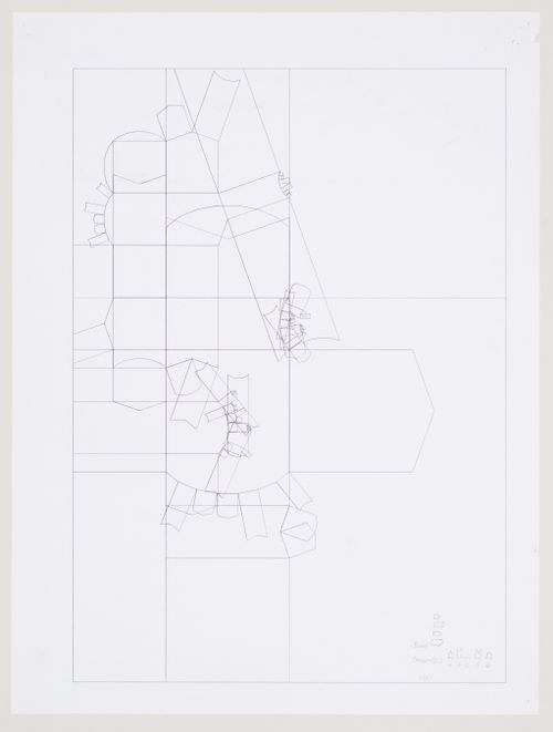 Schematic plan, Biozentrum - Biology Center for the J.W. Goethe University, Frankfurt am Main, Germany