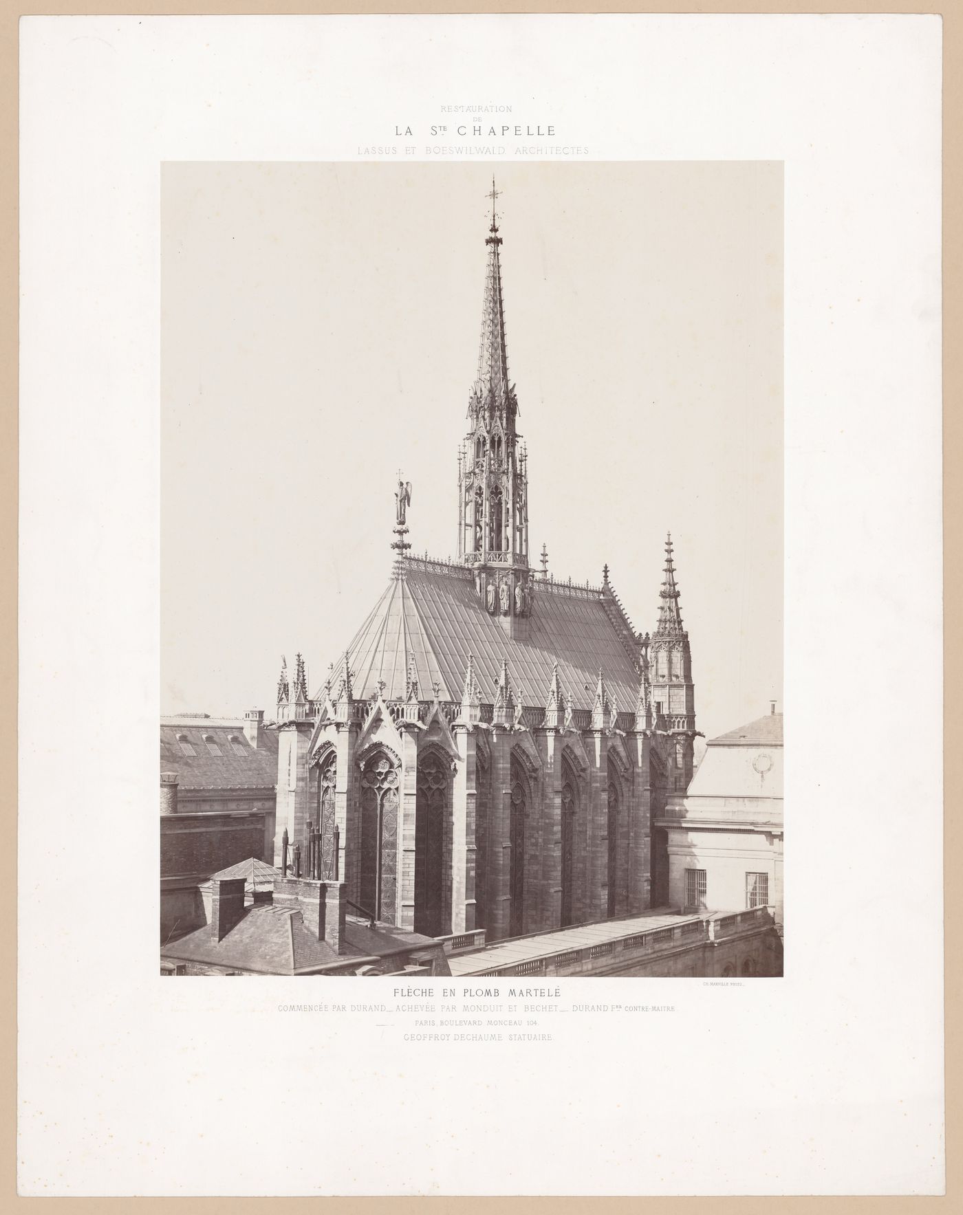 Fleche in Blomb Martele