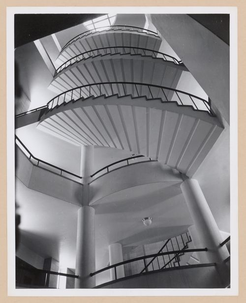 Vue d'un escalier, Grand Séminaire de Québec